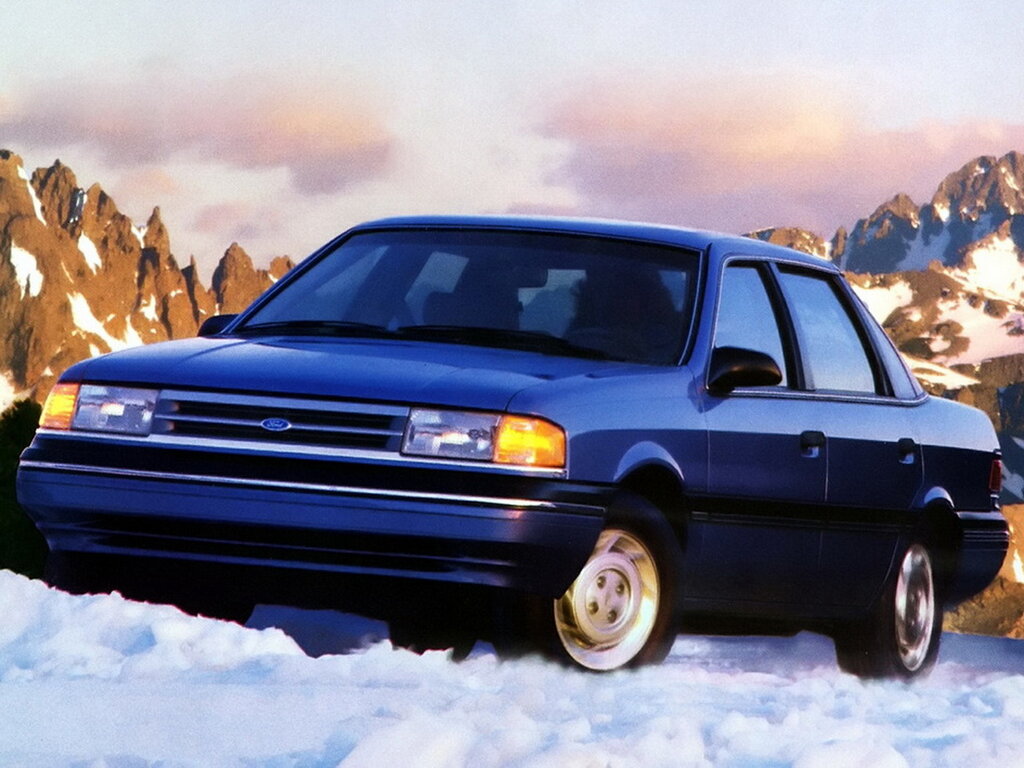 Ford Tempo (36, 37, 38, 39) 2 поколение, седан (11.1987 - 05.1991)